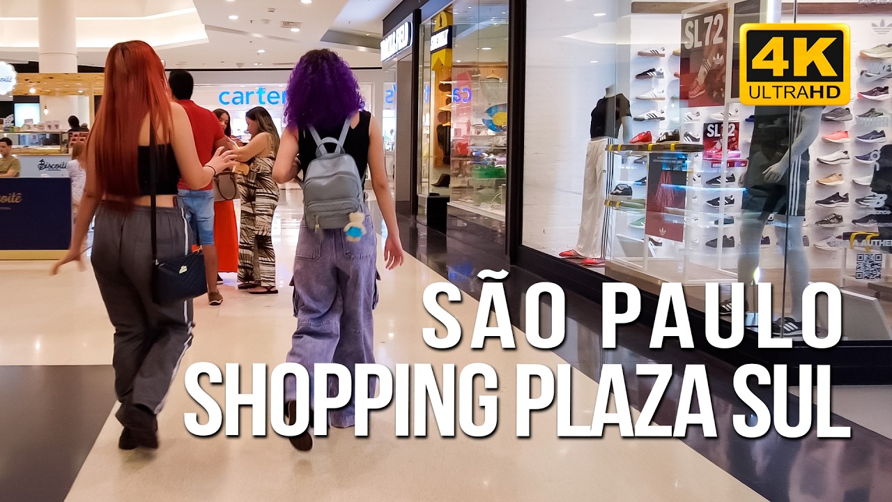 🏙️ SHOPPING PLAZA SUL SP【4K 】SÃO PAULO | LOJAS, EVENTOS, RESTAURATES, CINEMA, KART E MAIS!