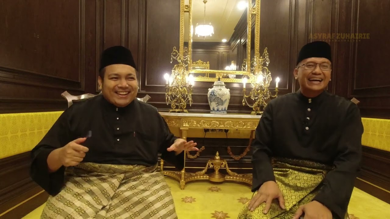 ASYRAF ZUHAIRIE BTS BERITA RTM TV1 - ALAT-ALAT KEBESARAN DIRAJA (PERTAMA KALI KE ISTANA NEGARA)