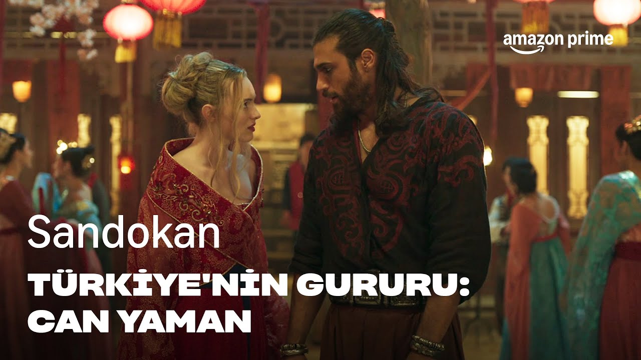 CAN YAMAN'IN GLOBAL OYUNCULUK PERFORMANSI | Sandokan | Prime Video Türkiye