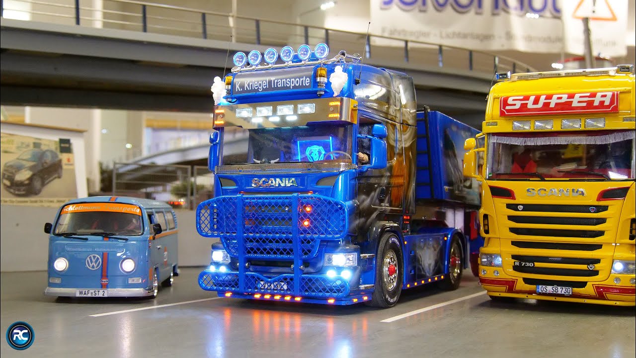 MEGA RC MACHINES, RC TRUCKS, RC TRACTORS, RC CARS, RC CONSTRUCTION ZONE AT MTC OSNABRÜCK