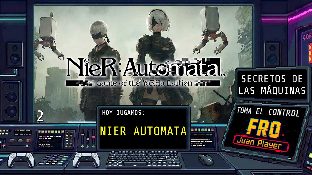 ¿ROBOTS CON SENTIMIENTOS? 🤖💔 | NieR Automata: Explorando la Ciudad en Ruinas (parte 2)