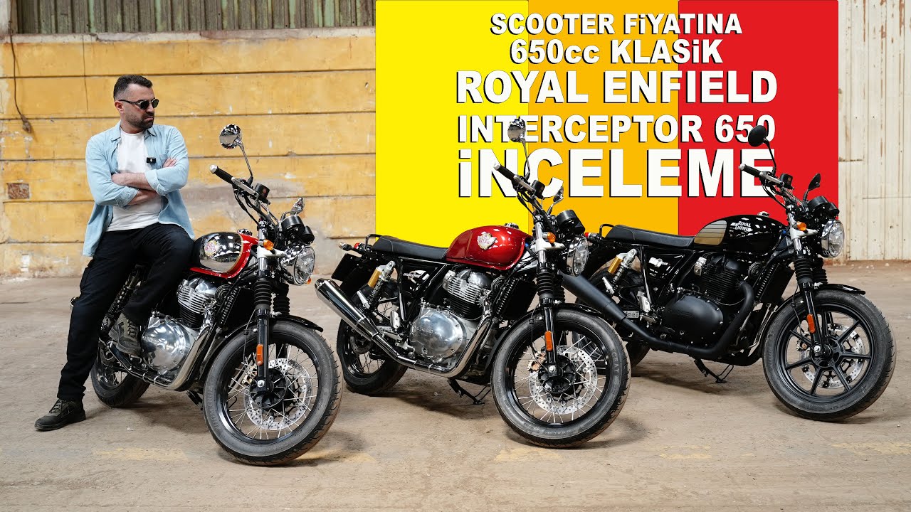 Scooter Fiyatına 650cc Klasik! Royal Enfield Interceptor 650 İnceleme
