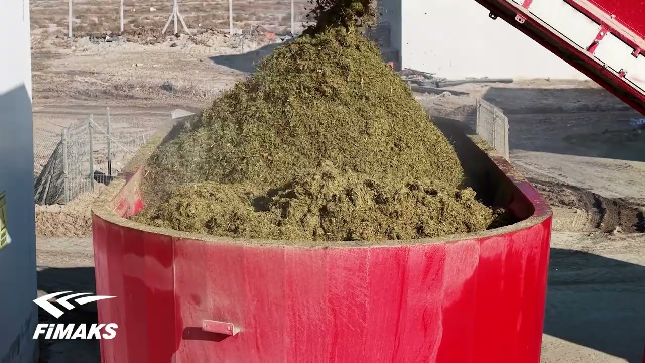 Fimaks Yem Merkezi | 7.000 Baş Hayvan İçin Günde 200 Ton TMR Üretimi