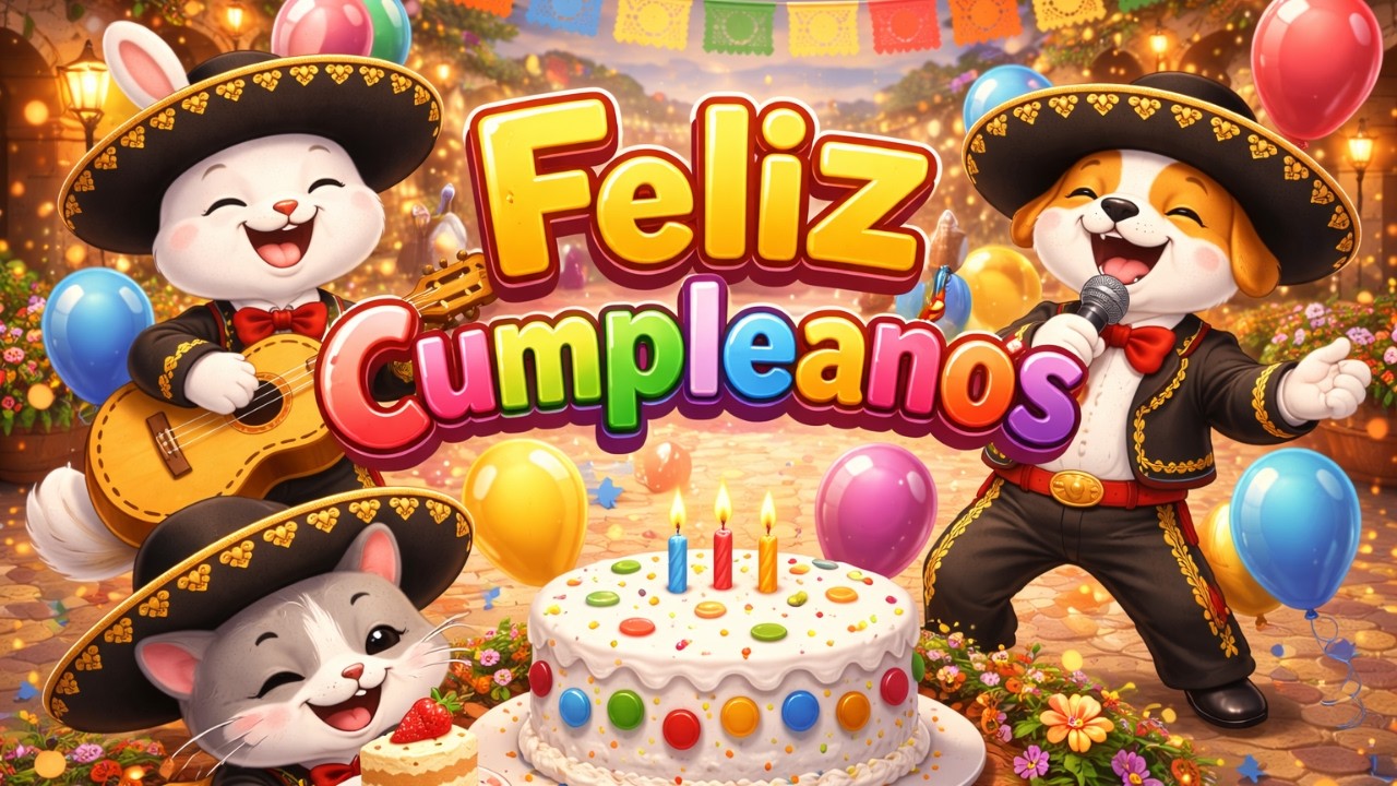 🎺 ¡Las Mañanitas con Mariachi! 🎂 Feliz Cumpleaños para celebrar a lo grande