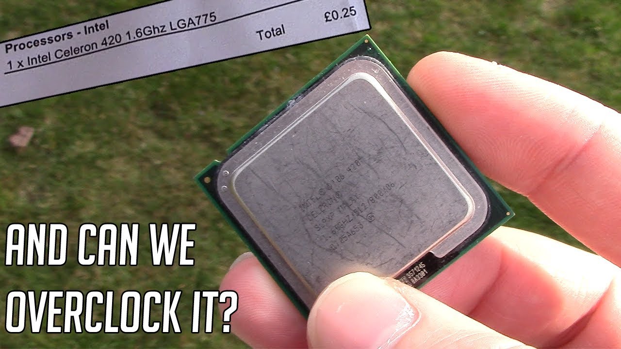 This &pound;0.25 Celeron 420 Is The Cheapest Used CPU On The Market...