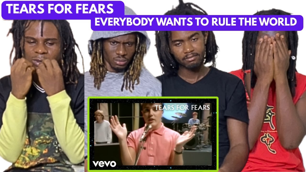 Rappers first time hearing :  TEARS FOR FEARS -  EVERYBODY WANTS TO RULE THE WORLD