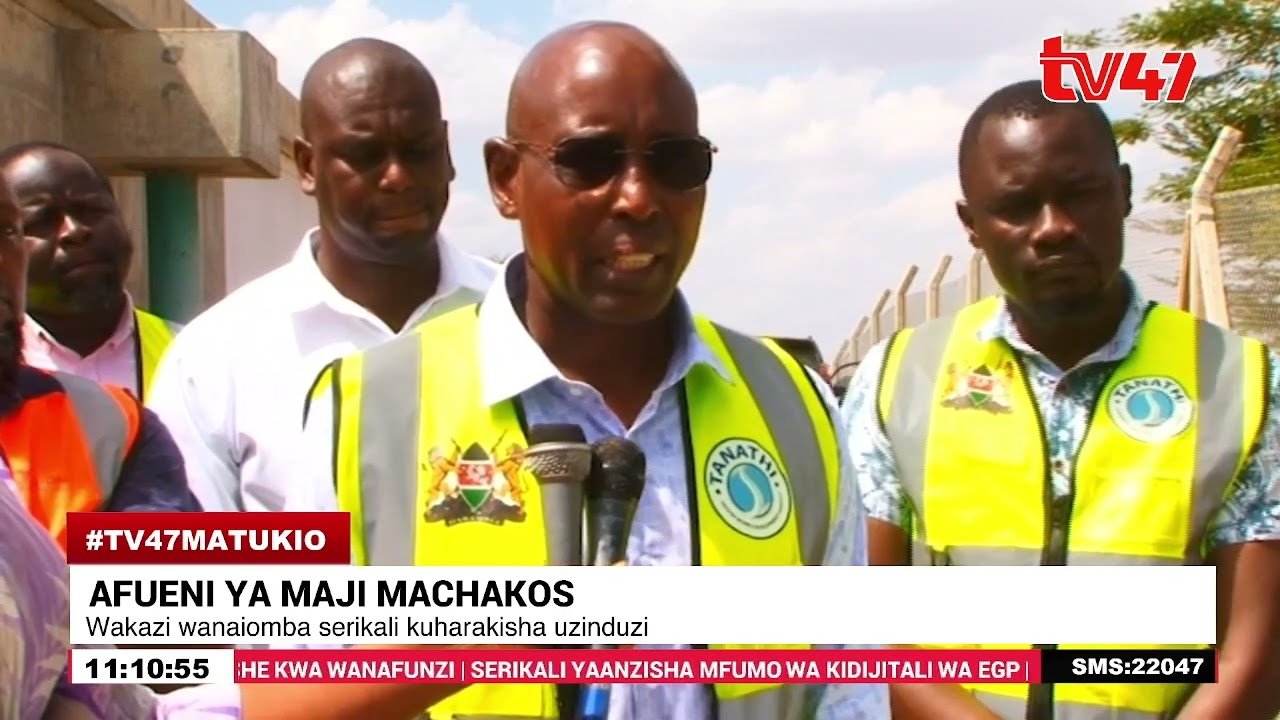 Mradi wa maji Masii, Kaunti ya Machakos unakaribia kukamilika