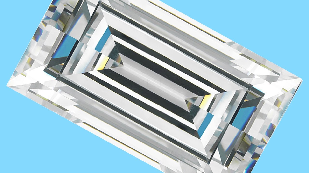 Large Baguette Diamond - Enormous Baguette Cut