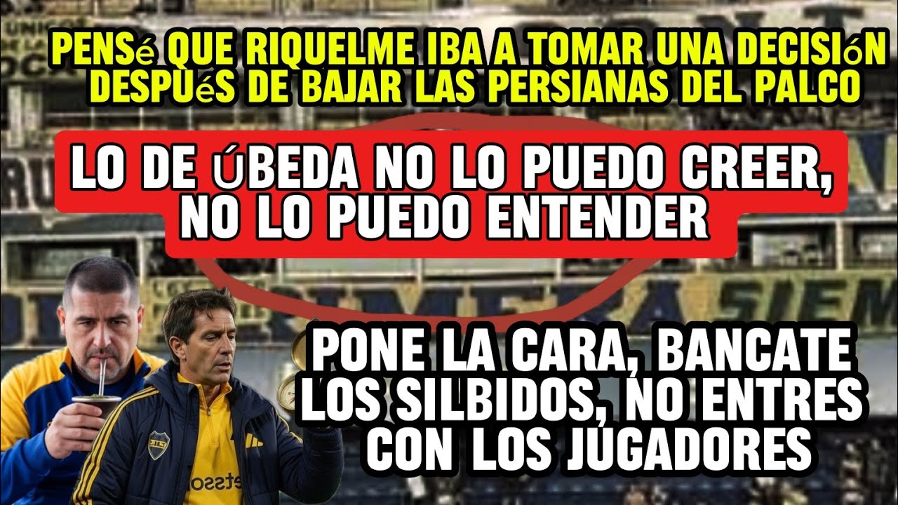 ¡UBEDA, esto es BOCA!