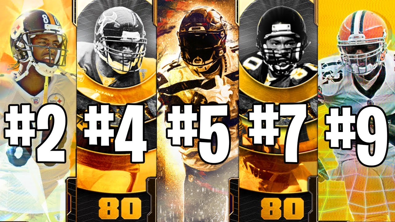 Топ-10 принимающих в Madden 22