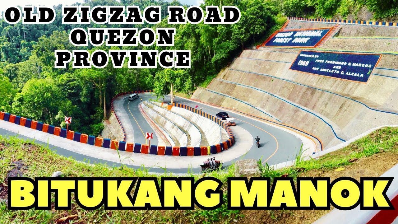 BITUKANG MANOK NAJbardziej malownicza droga zygzakowata na Filipinach | PROWINCJA ATTIMONAN QUEZON