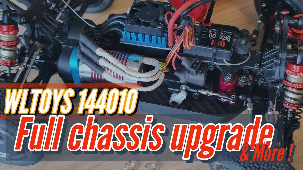 Wltoys 144010: Full Carbon Chassis Upgrade & Performance Boost 🏎️💨