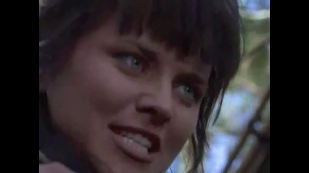 All bridge collapse, rope fraying and grab my hand moments from Xena
