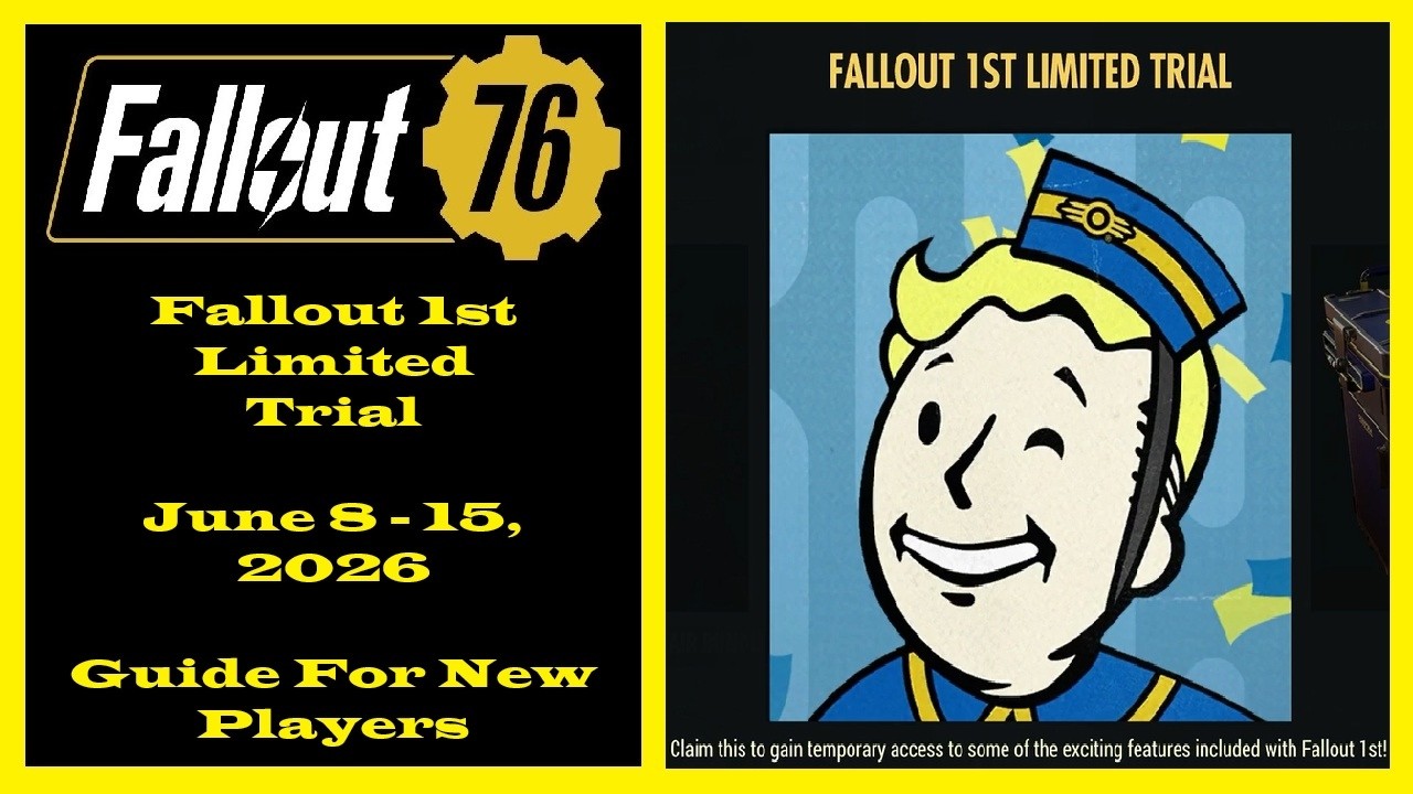 Fallout 76 &mdash; Гайд для новичков по пробной подписке Fallout 1st с 8 по 15 июня 2026 года