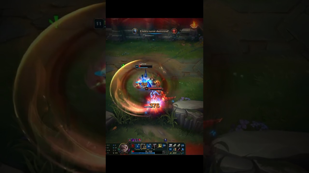 Hail of Blades Darius: a lesson for Vayne top!!!