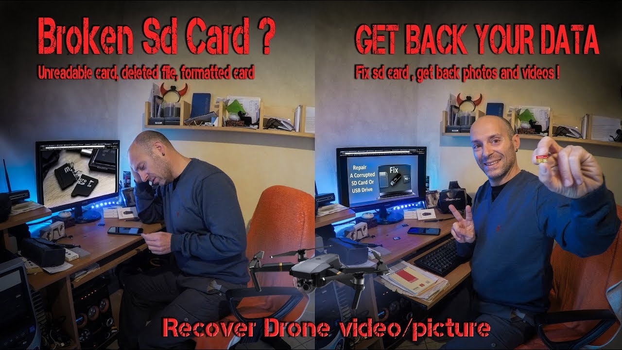 How to RECOVER your lost  SD CARD pictures / videos (also for UNREADABLE cards)