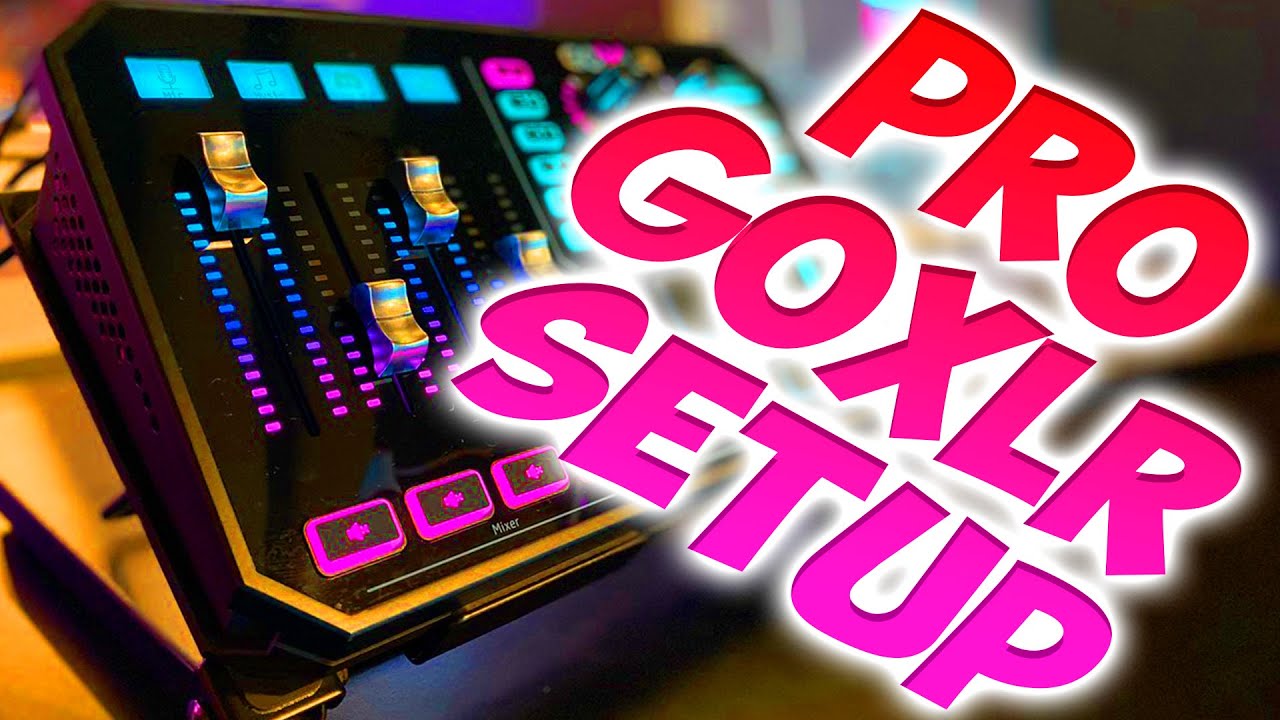 How to USE and SETUP the GOXLR ~ How to SETUP the GOXLR in 2020