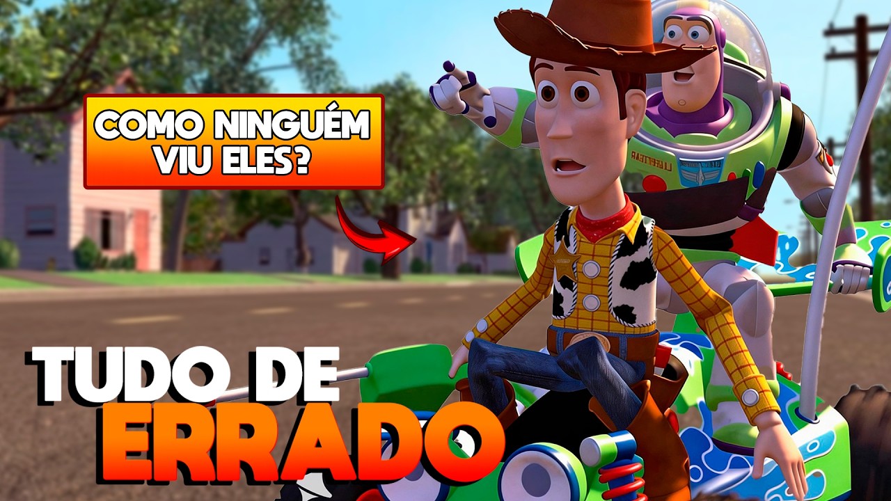 TODOS os ABSURDOS de TOY STORY: UM MUNDO DE AVENTURA