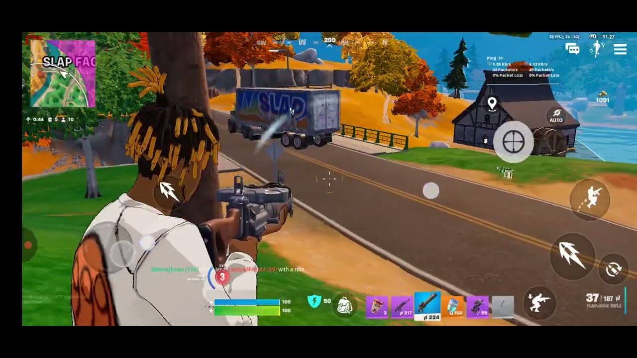 The fortnite mobile aim asist needs to be studied 