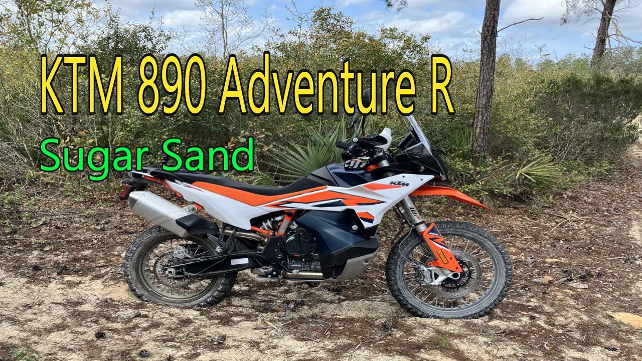KTM 890 ADVENTURE R - Sugar Sand Break in period Demo Mode