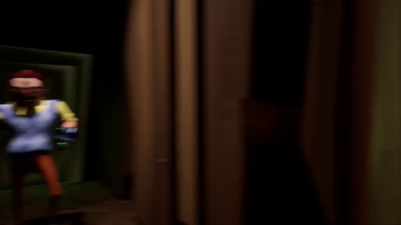Hello Neighbor ACT 1 Chase scene in basement