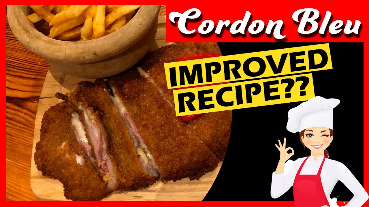 VEAL CORDON BLEU 🥩 [Veal Escalope with cheese]