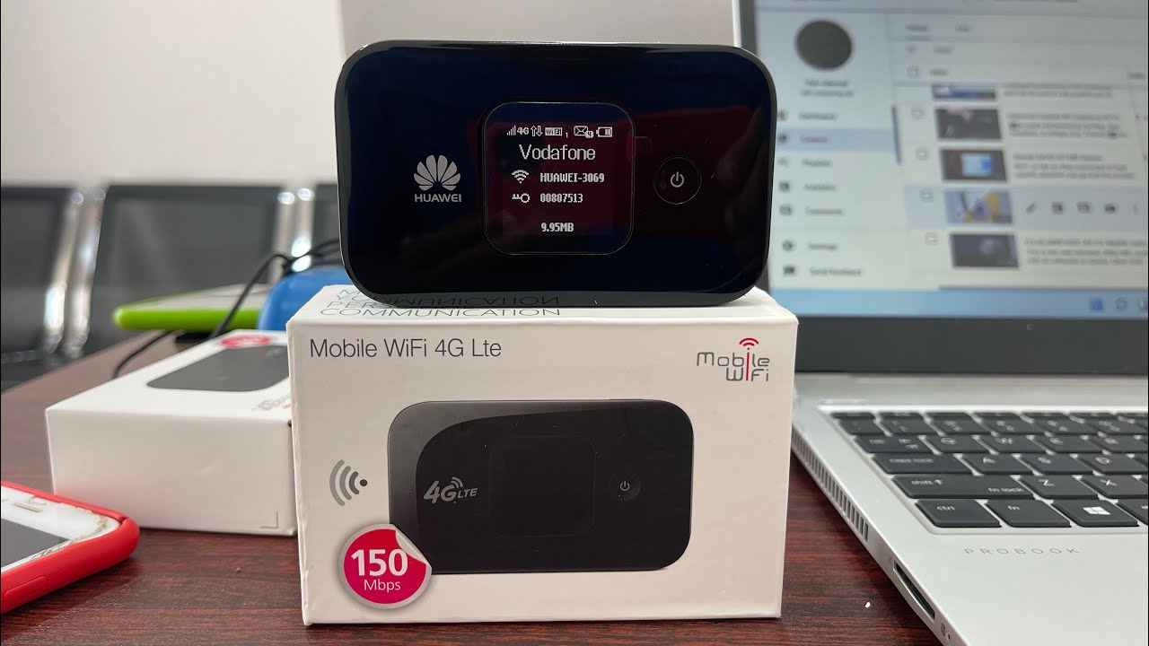 Huawei E5577 Universal 4G Mifi/Wifi Unboxing, Connecting and Setup.