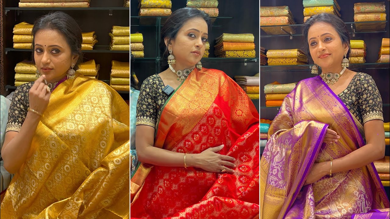 Anchor Suma at Launched Udyakshni Collections in Kanchipuram Naira Silks at Madhapur