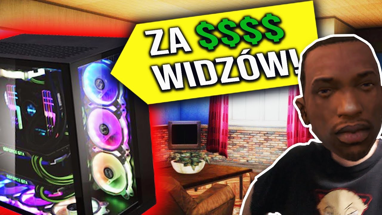 NOWY KOMPUTER ZA $$$$ WIDZÓW! 🤑💻
