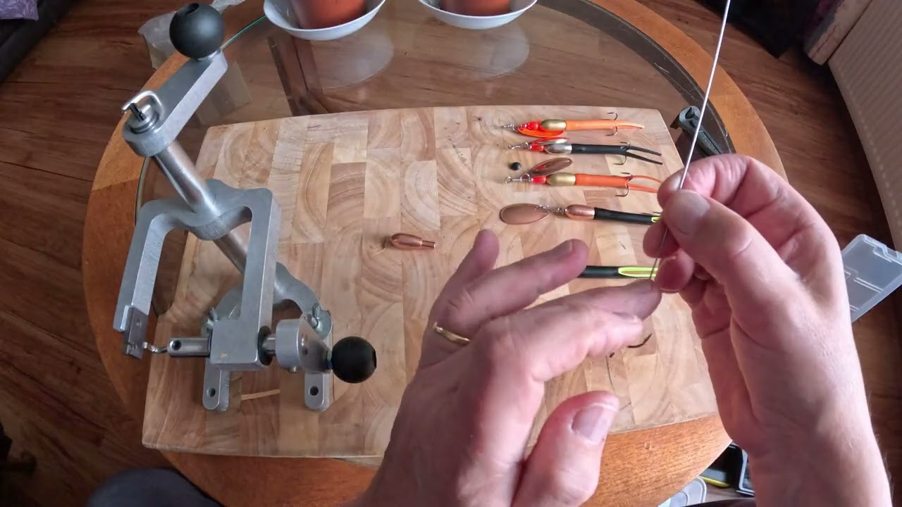 Salmon Lures - How to make a Bullet Flying C Lure