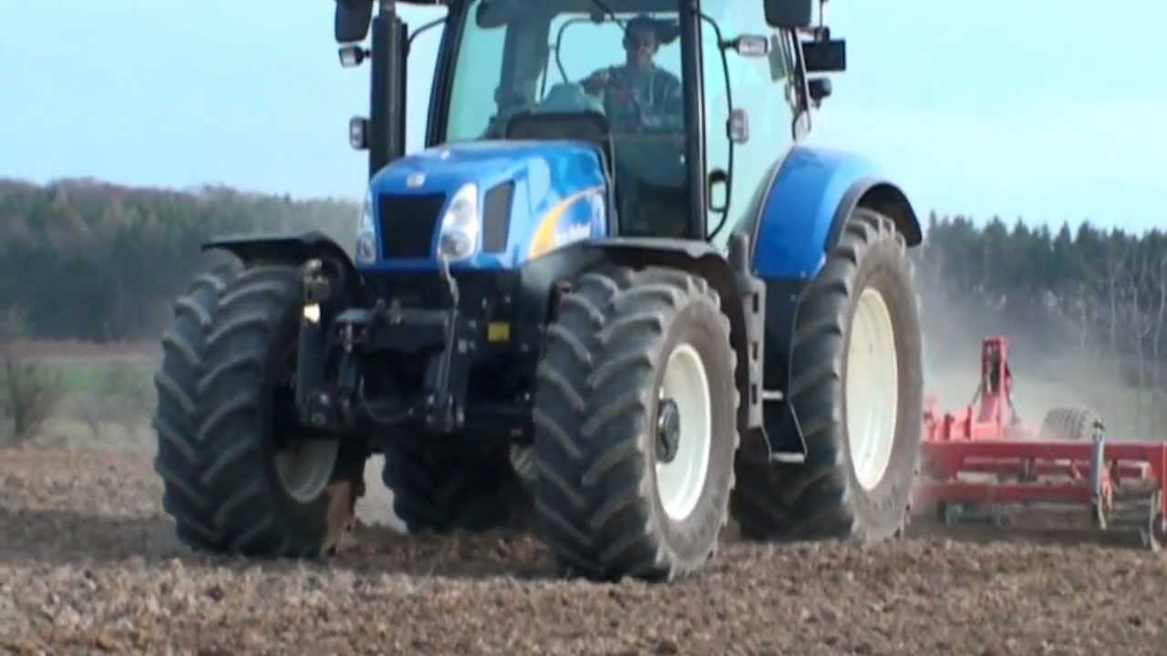 Wiosna 2012 [ New Holland t 6070 + unia atlas 4m ]