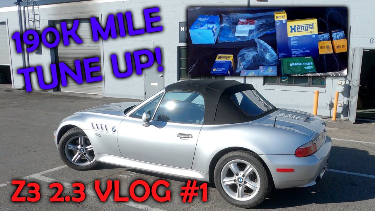 BMW Z3 2.3 190K MAJOR TUNE UP (VLOG #1)