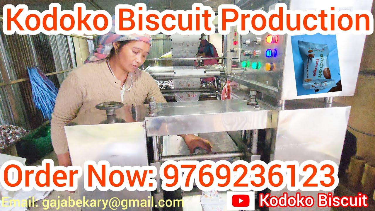 Biscuit production packing machine