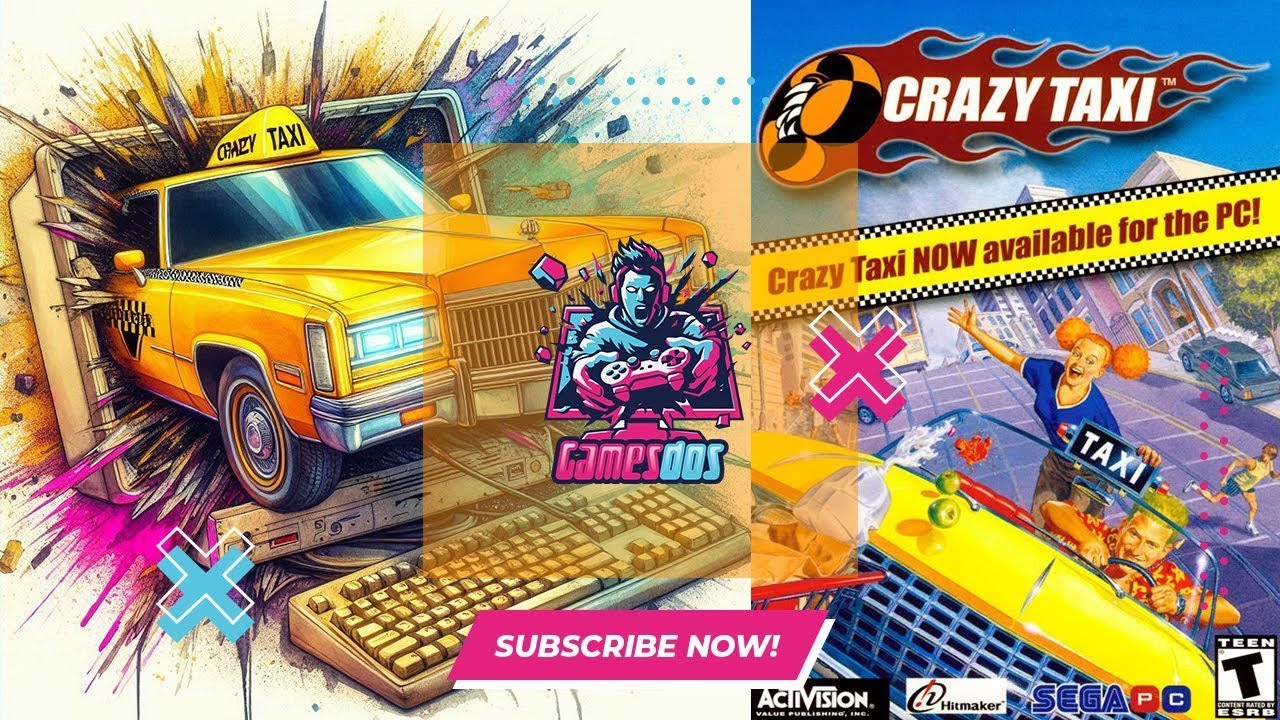 Crazy Taxi (2002) Gameplay PC HD 1080p
