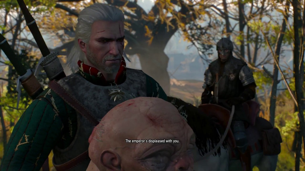 The Witcher 3 Wild Hunt Bring Uma to the Emperor Emhyr