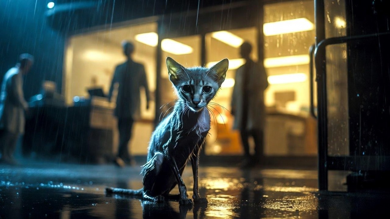 The Cat Wouldn’t Leave the Hospital — When Doctors Found Out Why, Everyone Froze