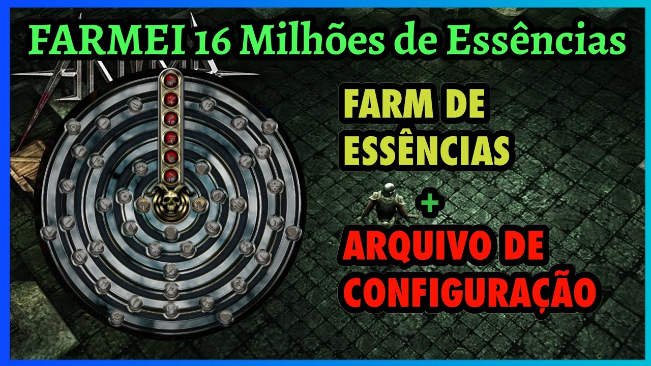 GUIA - ARQUEIRO #20 | Configuração do App de Macro para Farm de Essências (AnimaArpg)