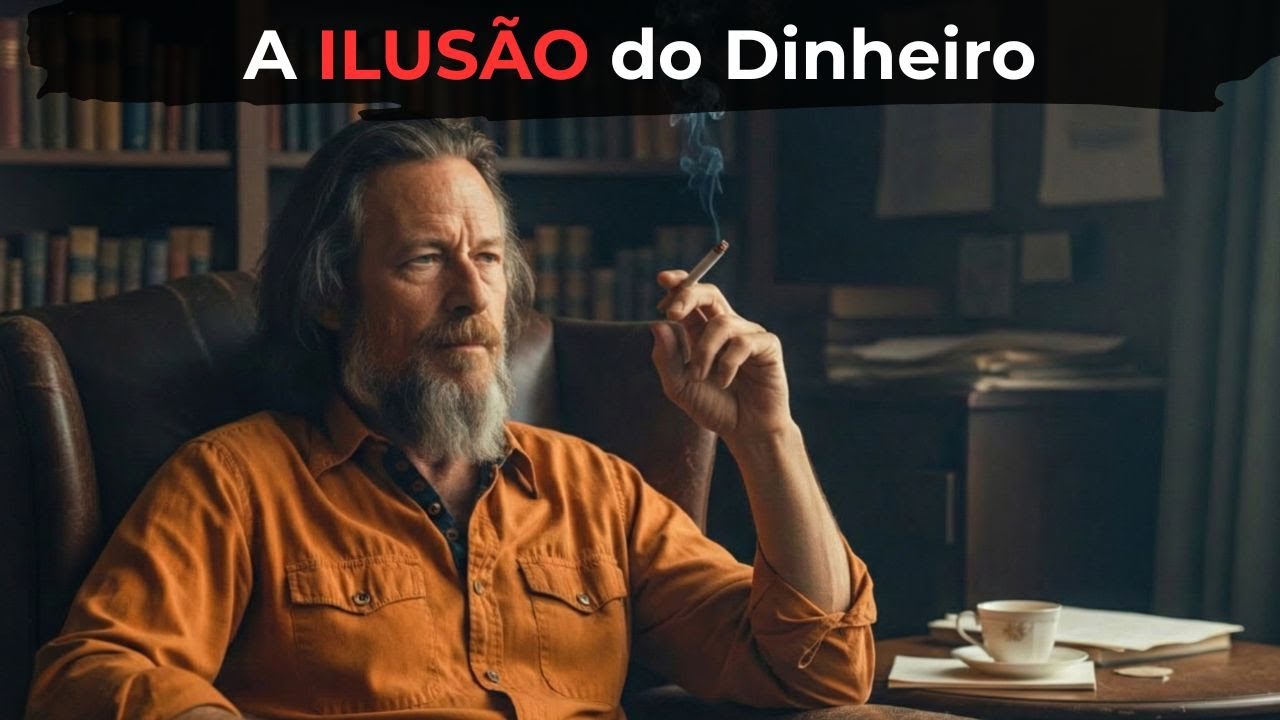 Como a Ilusão do DINHEIRO te Aprisiona na Pobreza | Alan Watts