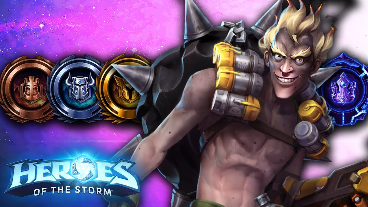 Junkrat & His Guardian Angels RANKED! | Ranked Heroes of the Storm (Hots)Junkrat Gameplay