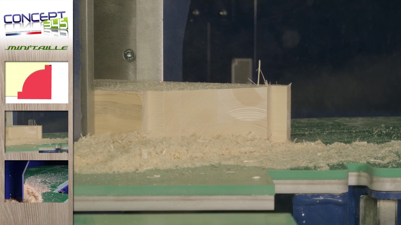 Concept345 - Centre de taille de charpente bois