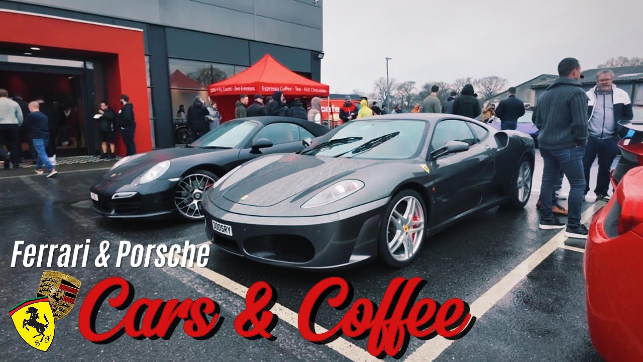 I went to a Porsche and Ferrari Cars & Coffee | Essex Car Meets ECM | Jardine Ferrari Colchester