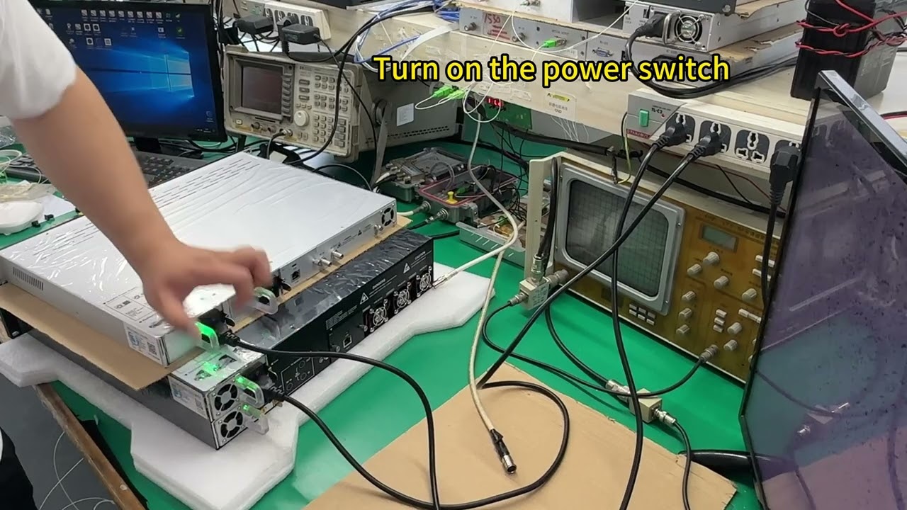 Optical Fiber Amplifier Unboxing Guide