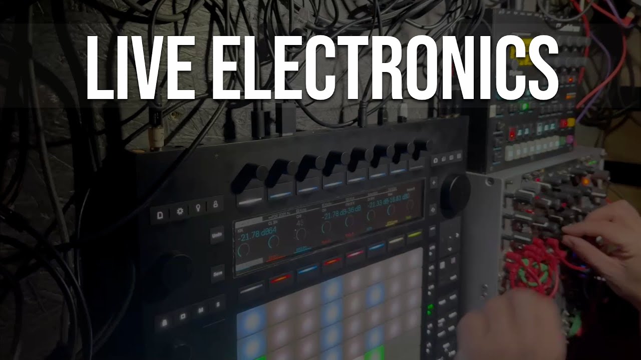 Opitz – Hybrid Live Set at MISTREATED1S (Push 3, Eurorack, Digitone)