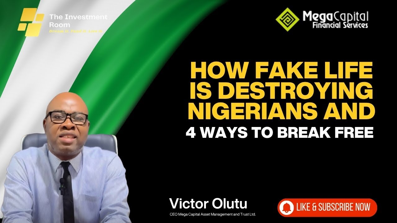 How Fake Life Is Destroying Nigerians and 4 Ways to Break Free  | Victor Olotu