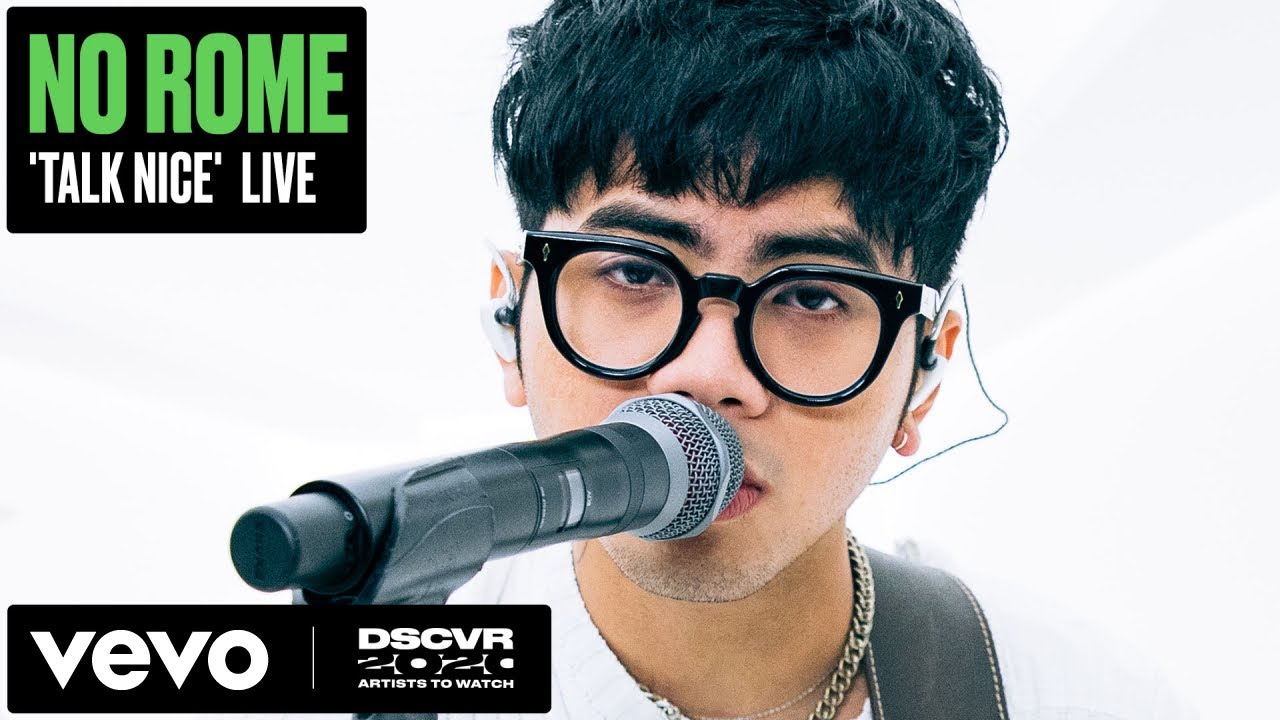 No Rome - Talk Nice (Live) | Vevo DSCVR Artists to Watch 2020