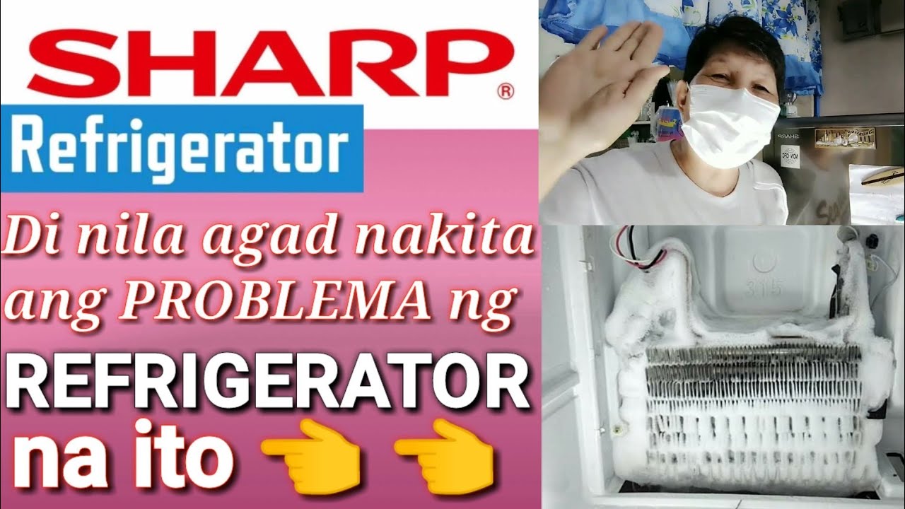SHARP REFRIGERATOR NO FROST | Patay Sindi ang Compressor