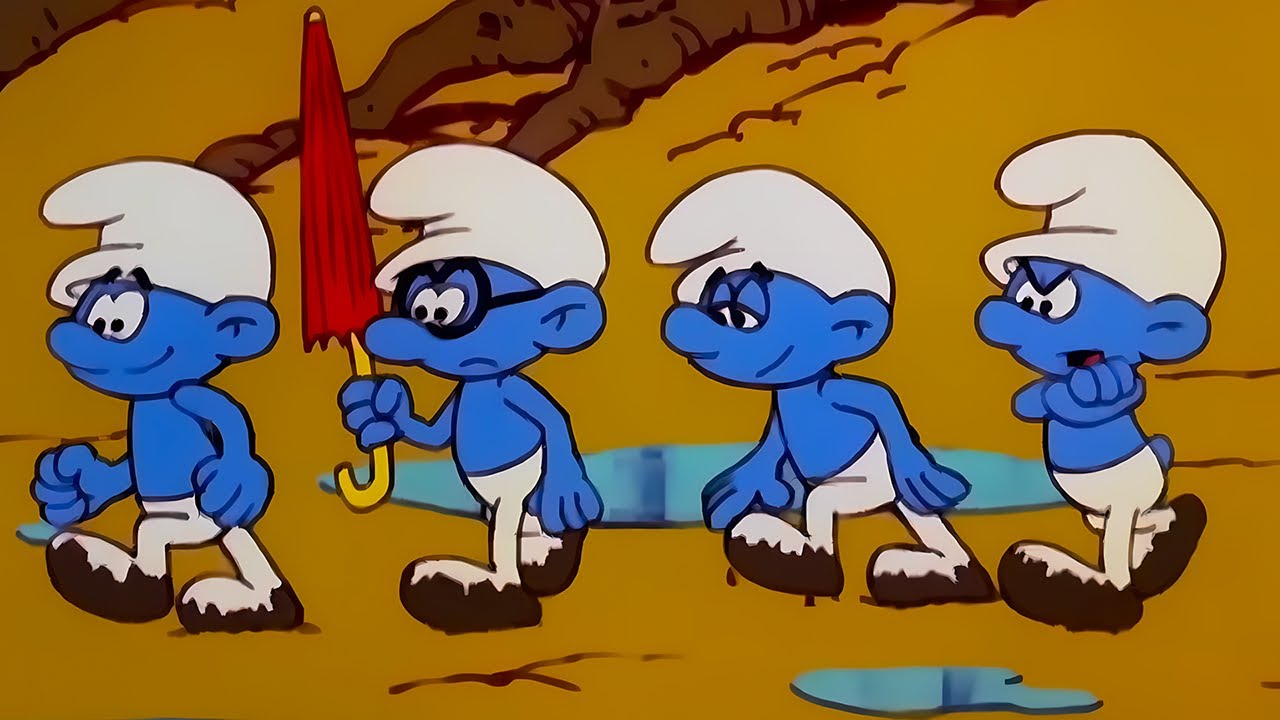 Smurfs com mau tempo! • Os Smurfs • Desenhos animados para crianças
