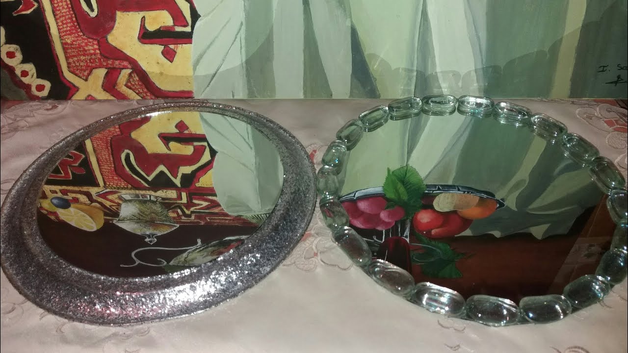 طريقة سريعة وسهلة لصنع صحون المرايا لتقديم الحلويات والكيك