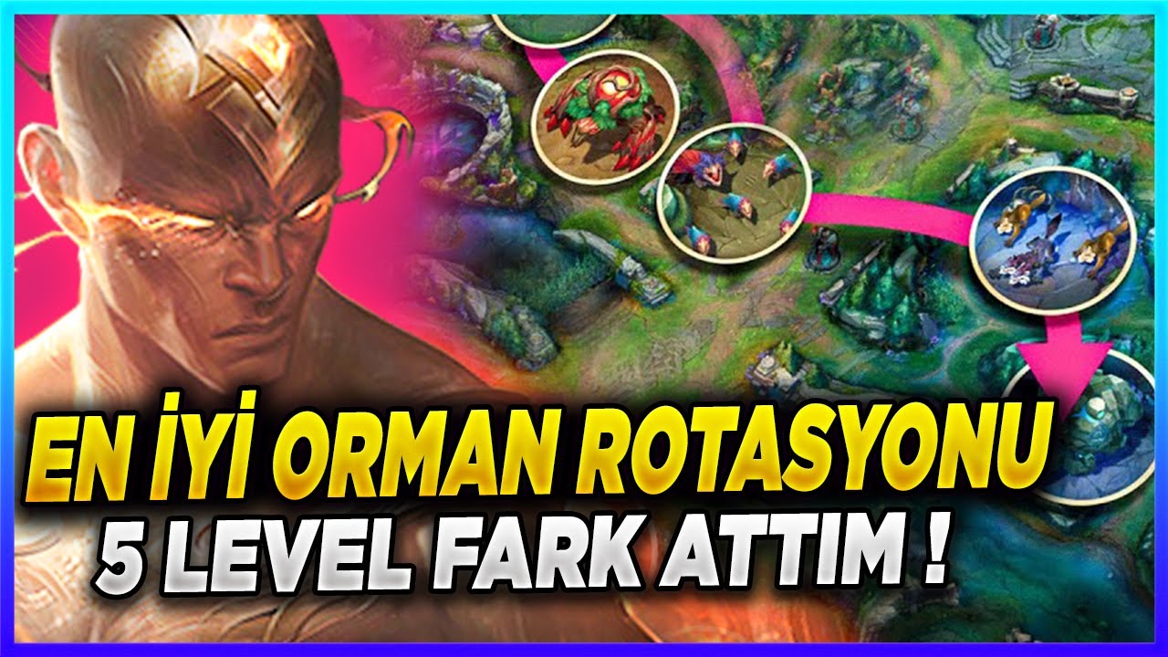 EN İYİ ORMAN ROTASYONU LEE SİN İLE ! 5 LEVEL FARK ATMA GARANTİLİ !