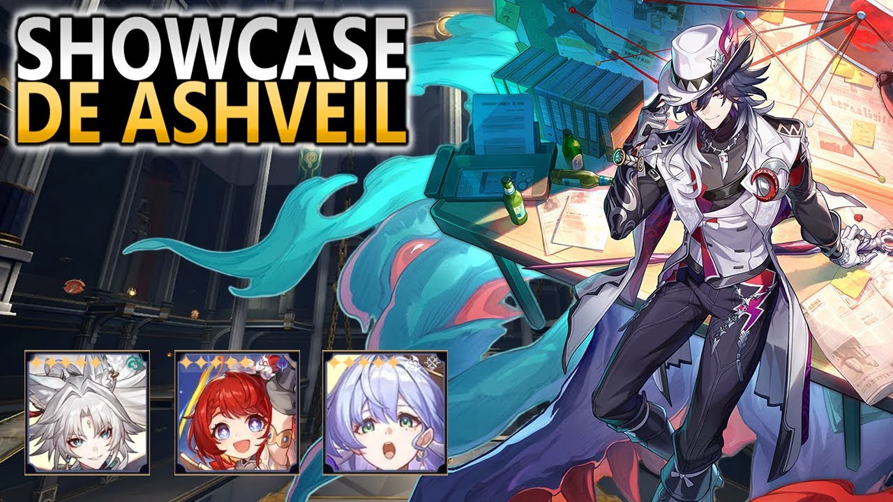 SHOWCASE - TEAM ASHVEIL vs Boss | HSR - Honkai Star Rail - ショーケース （シナズ）【本海スターレール】